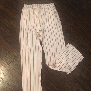 Linen type pants